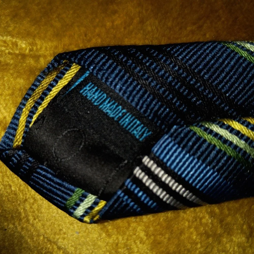 Ben Sherman Soho Navy Blue & multicolored Stripes 3.5